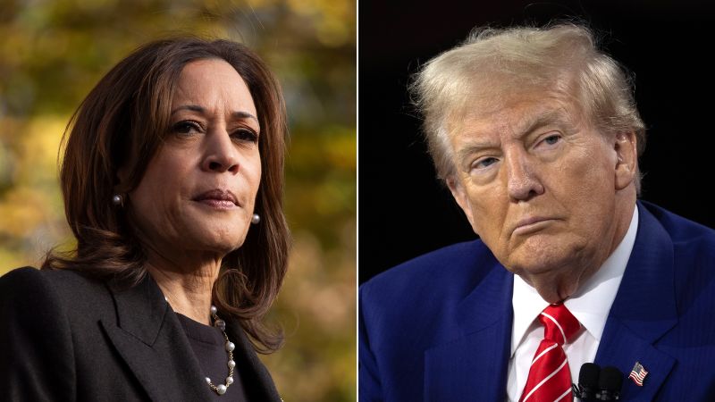 Harris and Trump to hold final campaign events day before election - CNN